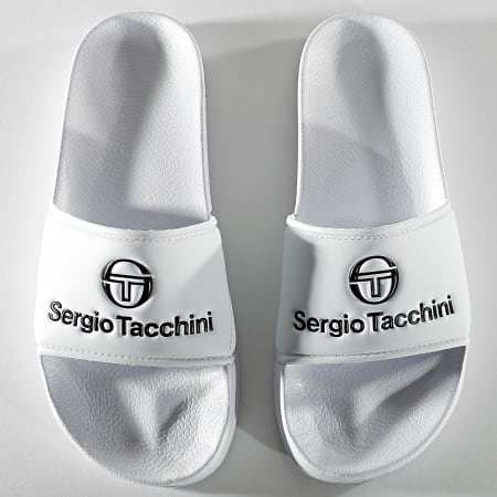 Sergio Tacchini - Claquettes Remix STM119007 White black