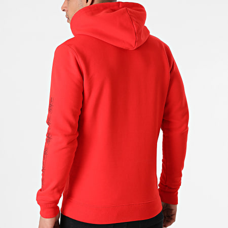 Anthill - Sweat Capuche Ant 2021 Sleeve Rouge Noir
