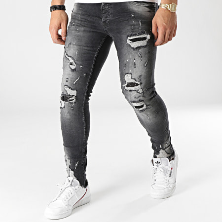 Classic Series - Jean Skinny DH-4022-2 Gris Anthracite