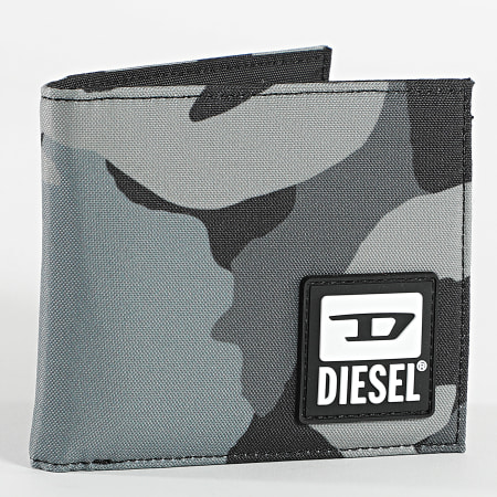 Diesel - Portefeuille X07758 Camouflage Vert Kaki