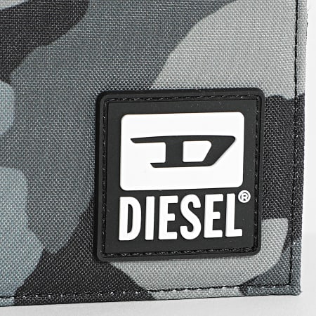 Diesel - Portefeuille X07758 Camouflage Vert Kaki