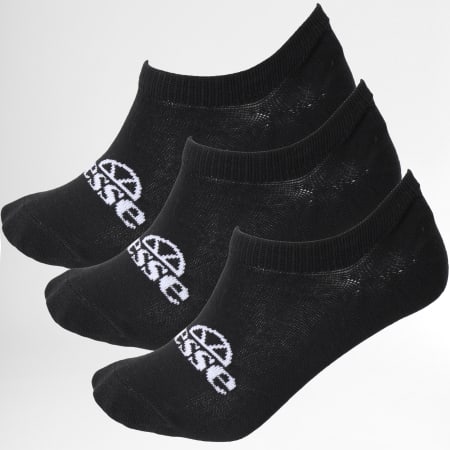 Ellesse - Confezione da 3 paia di calzini invisibili Frimo SAGA1791 nero