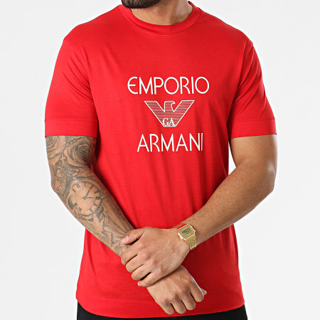 Emporio Armani - Tee Shirt 3K1TAF-1JUVZ Rouge