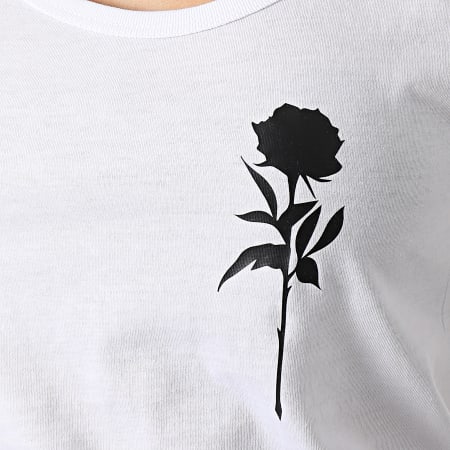 Luxury Lovers - Débardeur Femme Rose Chest Blanc Noir