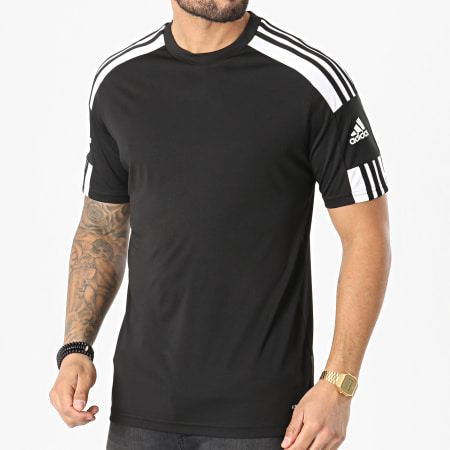 Adidas Sportswear - Tee Shirt A Bandes Squad 21 GN5720 Noir