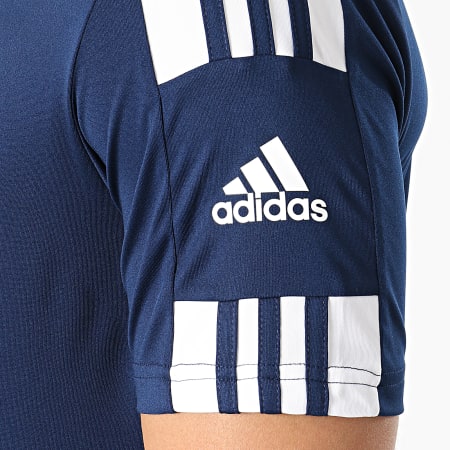 Adidas Performance - Camiseta Rayas Squad 21 GN5724 Azul Marino