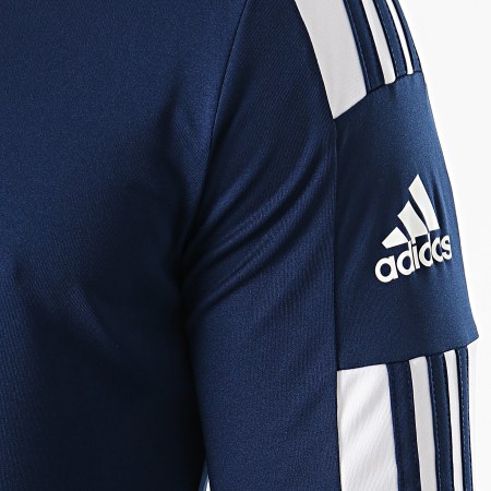 Adidas Sportswear - Tee Shirt Manches Longues A Bandes Squad 21 GN5790 Bleu Marine