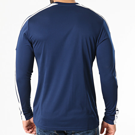 Adidas Performance - Camiseta de manga larga con banda Squad 21 GN5790 Azul marino