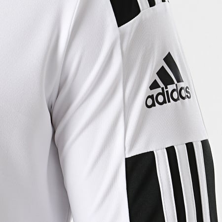 Adidas Sportswear - Tee Shirt Manches Longues A Bandes Squad 21 GN5793 Blanc