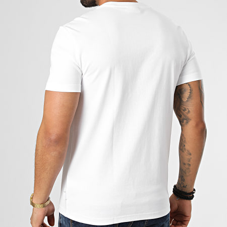 Calvin Klein - Tee Shirt Logo Lines 6961 Blanc