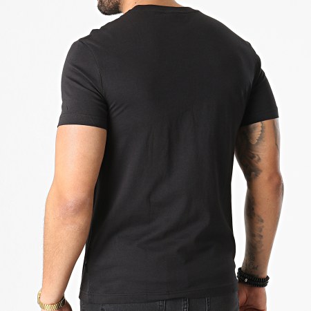 Calvin Klein - Tee Shirt Triple Center Logo 7158 Noir