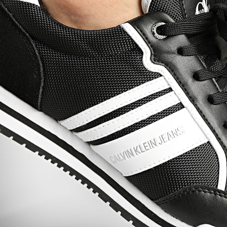 Calvin Klein - Baskets Low Profile Sneaker Laceup 0027 Black