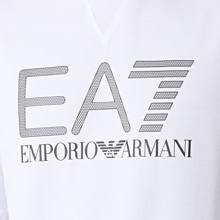 EA7 Emporio Armani - Sweat Crewneck 3KPM60-PJ05Z Blanc