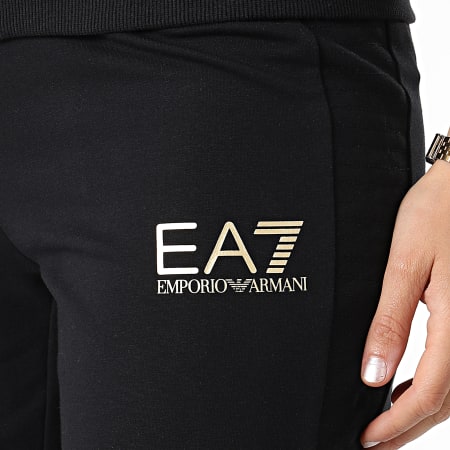 EA7 Emporio Armani - Ensemble De Survetement Femme 3KTV62-TJ31Z Noir Doré