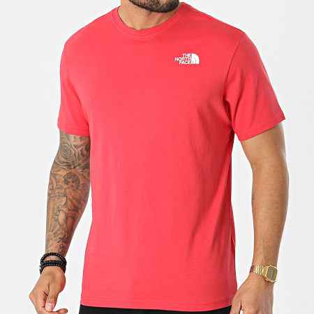 The North Face - Tee Shirt Red Box A2TX2 Rouge
