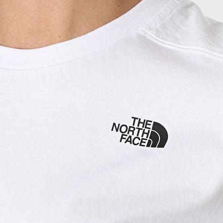 The North Face - Tee Shirt Manches Longues Femme Simple Dome A3RZ6 Blanc