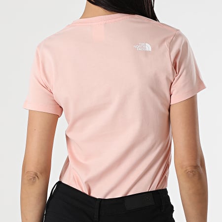 The North Face - Tee Shirt Simple Dome Femme A4T1A Rose