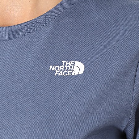 The North Face - Tee Shirt Simple Dome Femme A4T1A Bleu