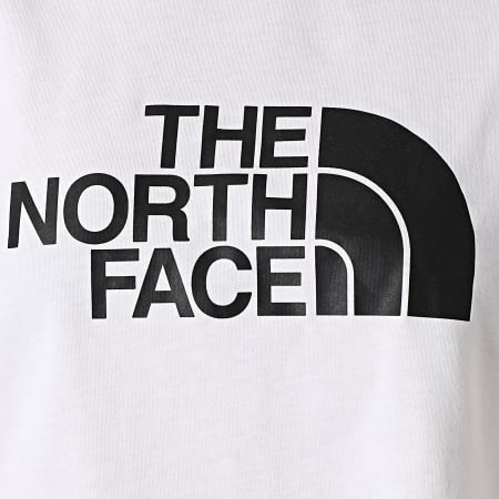 The North Face - Tee Shirt Crop Femme Easy A4T1R Blanc