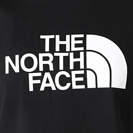 The North Face - Tee Shirt Crop Femme Easy A4T1R Noir