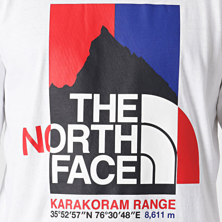 The North Face - Tee Shirt Manches Longues Karakoram A55UK Ecru