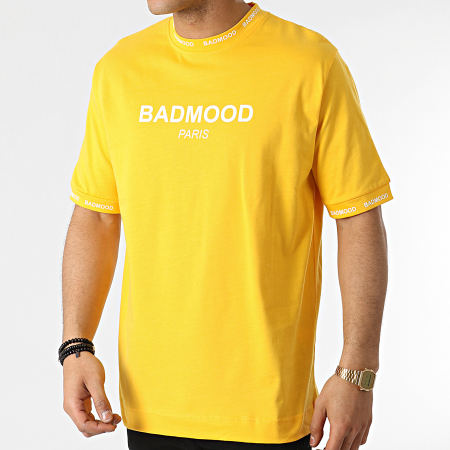Badmood - Tee Shirt Repeat Please Jaune