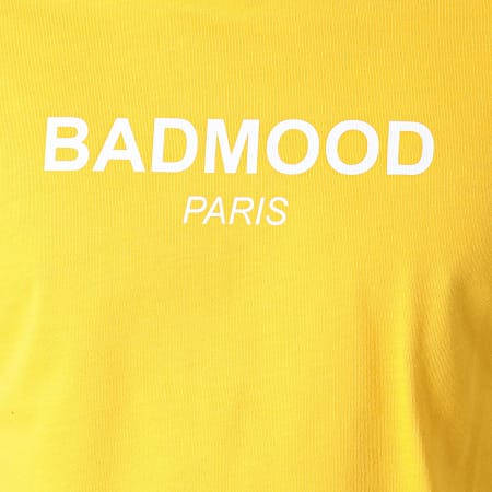 Badmood - Tee Shirt Repeat Please Jaune