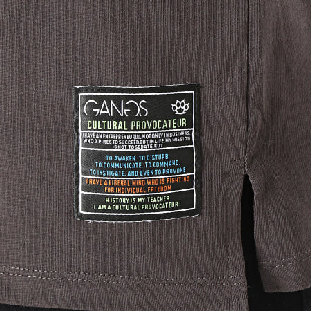 Classic Series - Tee Shirt Oversize G21-094 Gris Anthracite