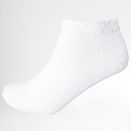 LBO - Confezione da 10 paia di calzini corti 0010 bianco