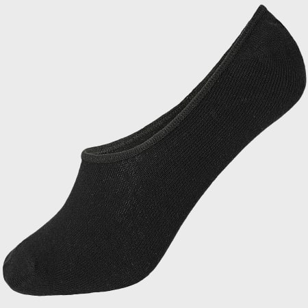 LBO - Confezione da 10 paia di calzini invisibili 0017 nero