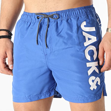 Jack And Jones - Short De Bain Bali Logo Bleu Roi