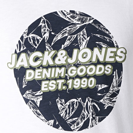 Jack And Jones - Sweat Crewneck Lefo Blanc