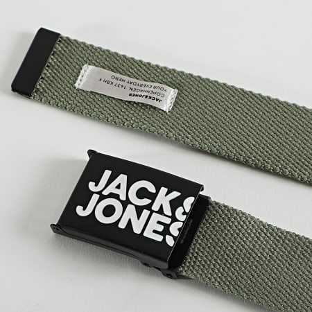 Jack And Jones - Ceinture Colton 12167236 Vert Kaki