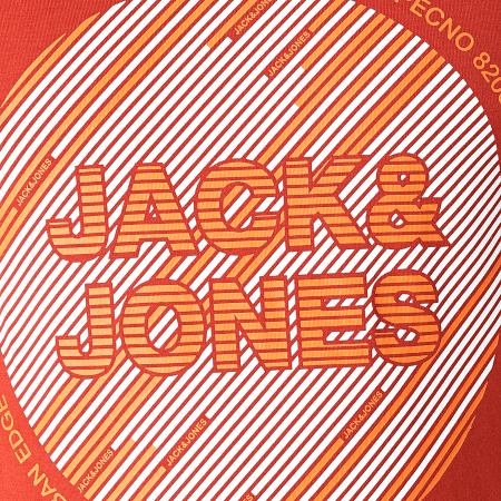 Jack And Jones - Tee Shirt Kopa Rouge Brique