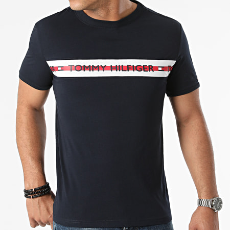 Tommy Hilfiger - Tee Shirt CN 1915 Bleu Marine