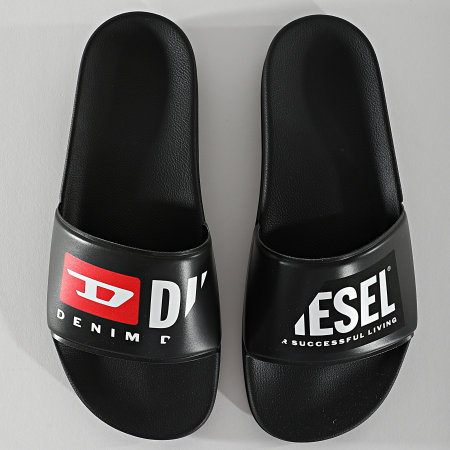 Diesel - Claquettes Y02651-P3981 Black