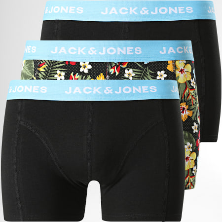 Jack And Jones - Lot De 3 Boxers Kaly 12196591 Noir