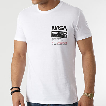 NASA - Tee Shirt Exploring Front Blanc