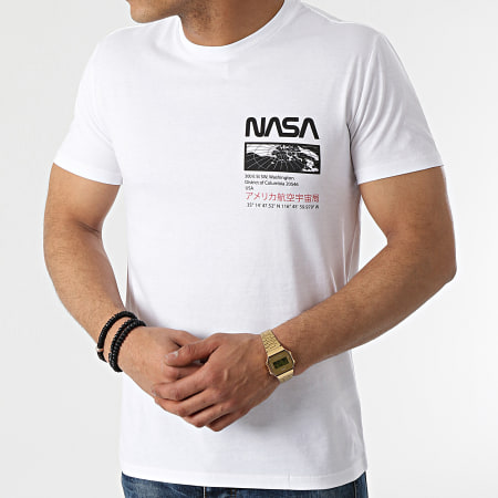 NASA - Tee Shirt Exploring Front Blanc