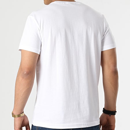 Calvin Klein - Tee Shirt CK Monotriangle 7448 Blanc