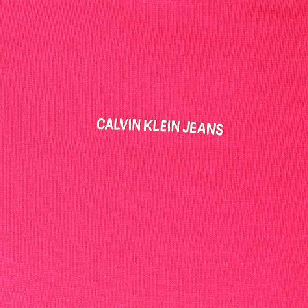 Calvin Klein - Tee Shirt Micro Branding 8067 Fushia