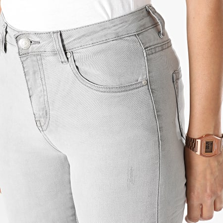 Girls Outfit - Jean Skinny Femme A1058 Gris