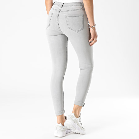 Girls Outfit - Jean Skinny Femme A1058 Gris