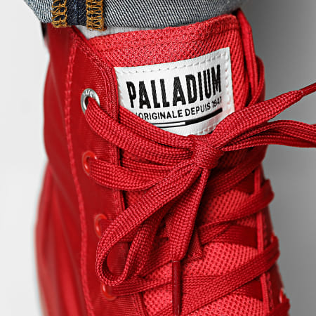 Palladium - Boots Pampa Hi Mono Chrome III 77077 Red Salsa