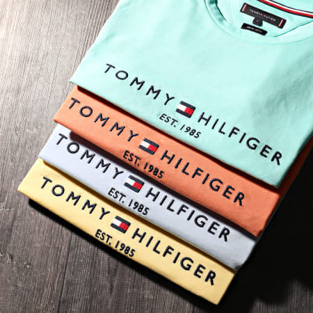Tommy Hilfiger - Tee Shirt Tommy Logo 1797 Orange