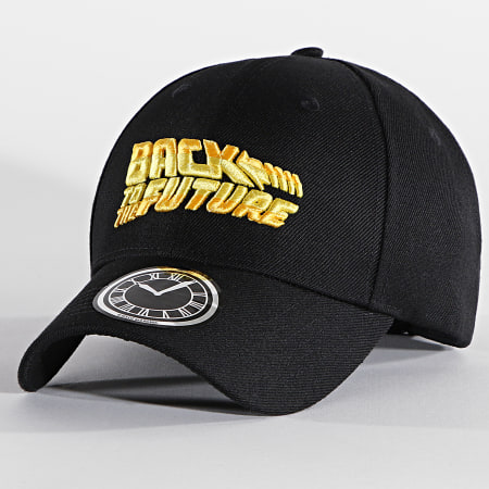 Back To The Future - Casquette Snapback Logo Noir