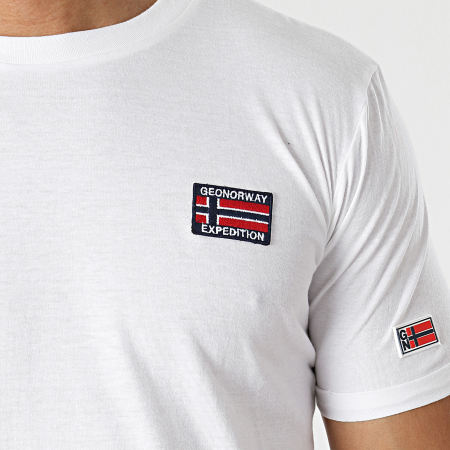 Geographical Norway - Tee Shirt Jaltimore Blanc
