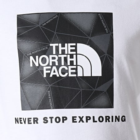 The North Face - Tee Shirt Enfant Box Blanc