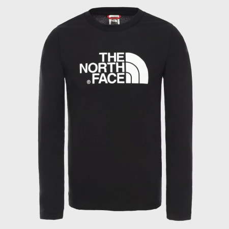 The North Face - Tee Shirt Manches Longues Enfant Easy Noir