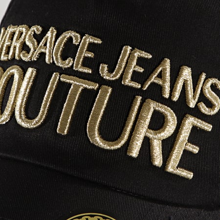 Versace Jeans Couture - Casquette E8YWAK10 Noir Doré